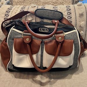 Itzy Ritzy Triple Threat Diaper Bag ayote